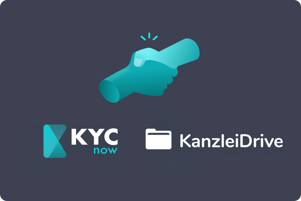 Die KYCnow-Integration in KanzleiDrive ermöglicht Steuerberatern ein automatisiertes Mandanten-Onboarding